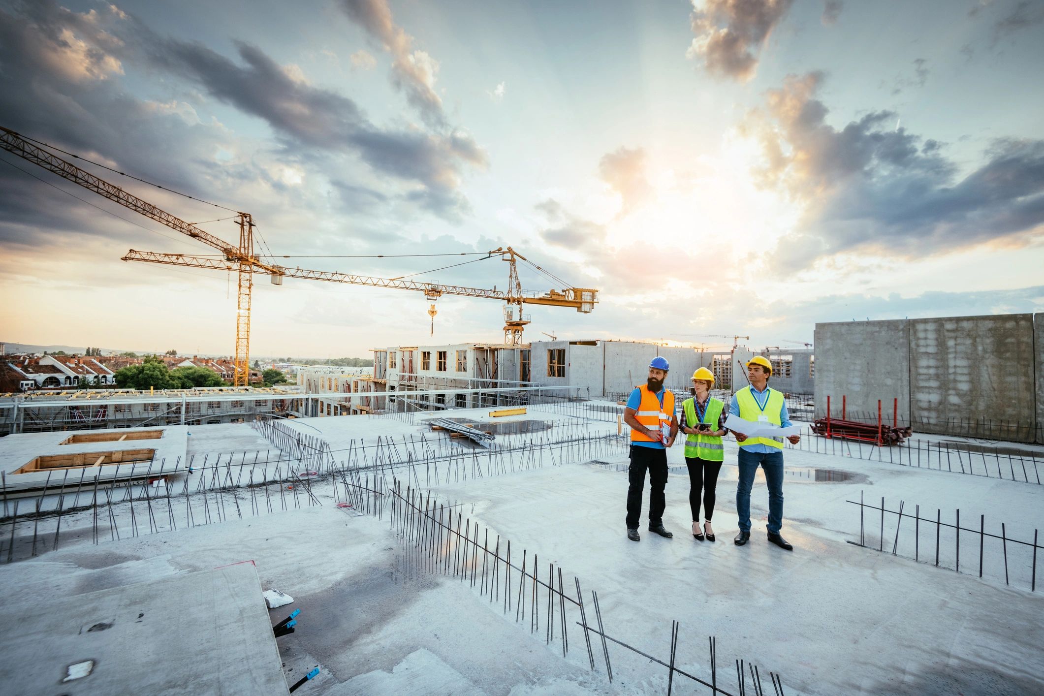commercial construction project