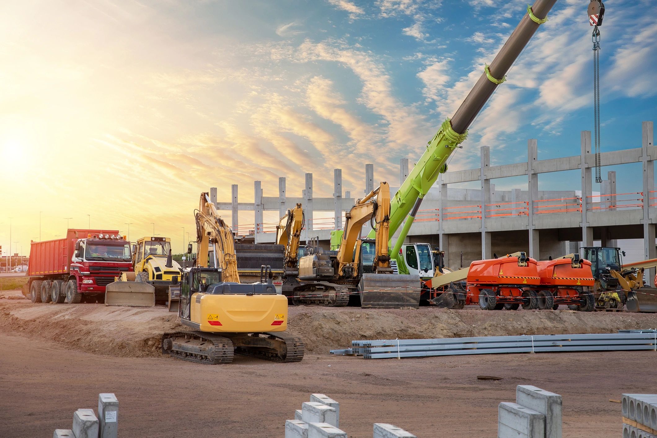 Commercial construction project